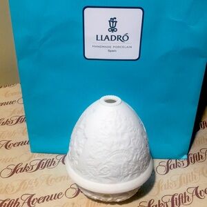 Lladro porcelain candle holder